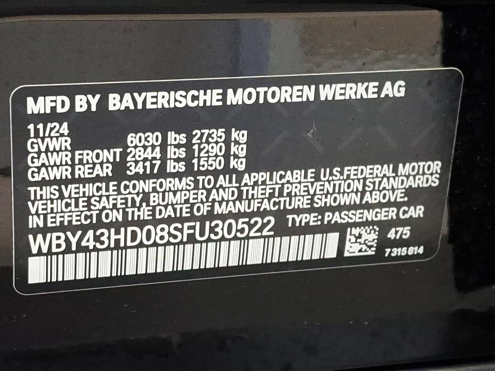 2025 BMW i4 Vehicle Photo in Lancaster, PA 17601
