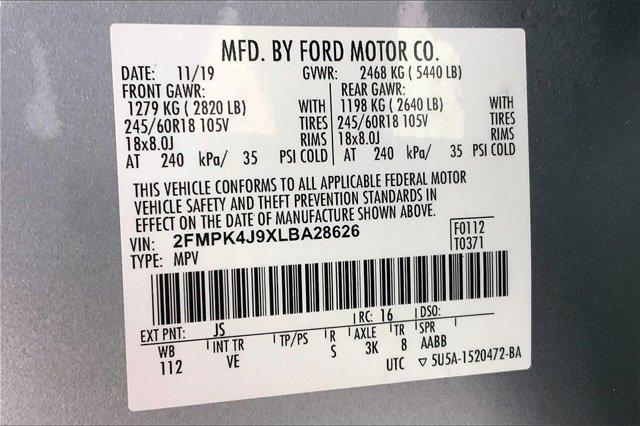 2020 Ford Edge Vehicle Photo in TOPEKA, KS 66609-0000