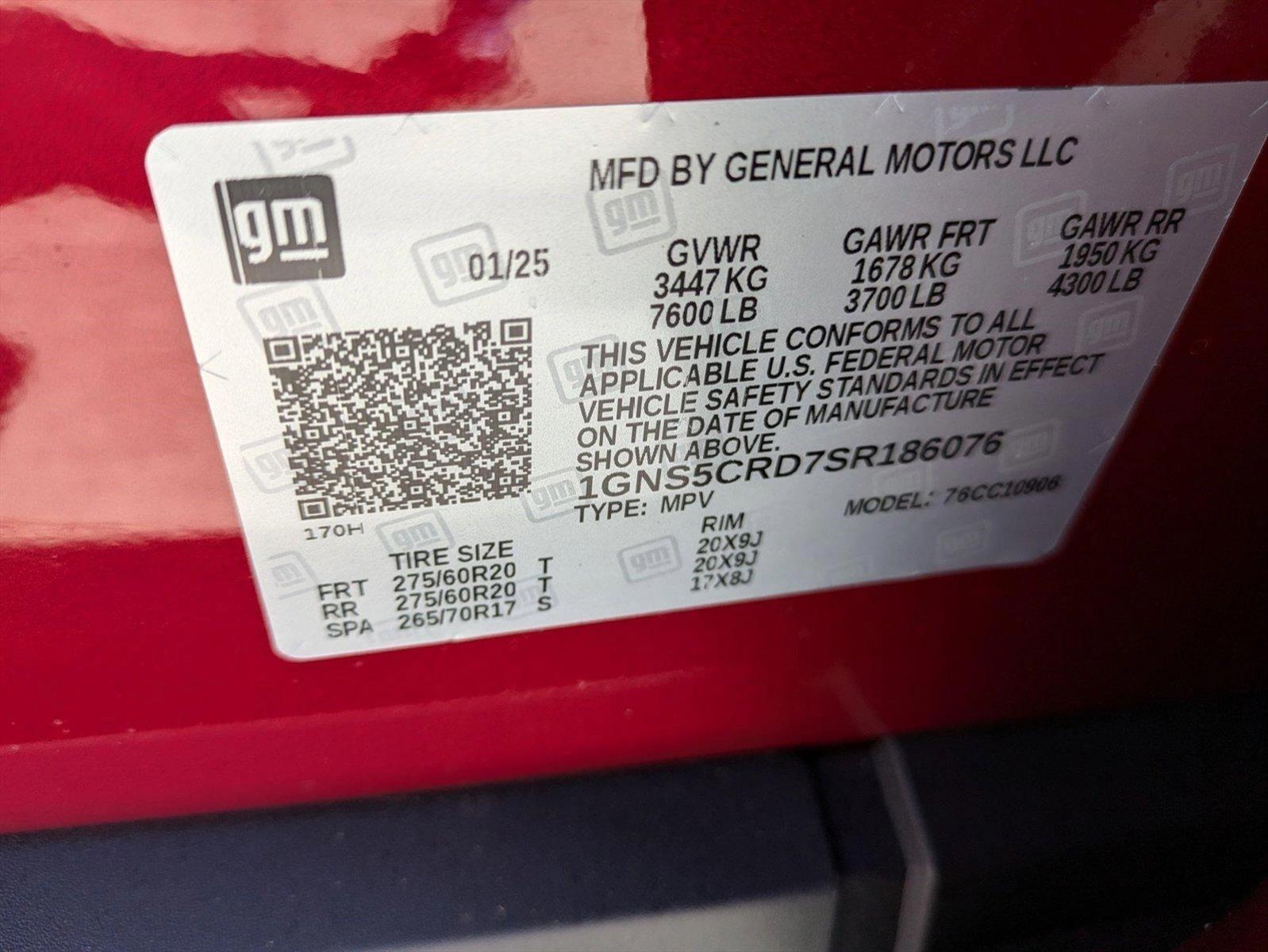 2025 Chevrolet Suburban Vehicle Photo in CORPUS CHRISTI, TX 78412-4902