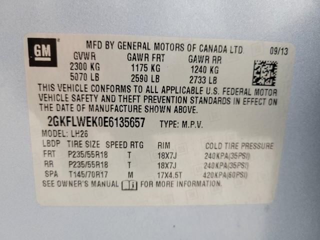 2014 GMC Terrain Vehicle Photo in Oshkosh, WI 54904