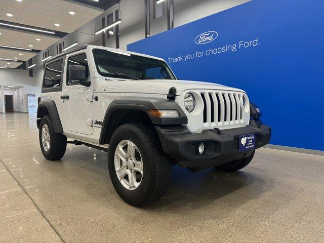 Certified 2023 Jeep Wrangler 2-Door Sport S with VIN 1C4HJXAG3PW578847 for sale in Norfolk, NE