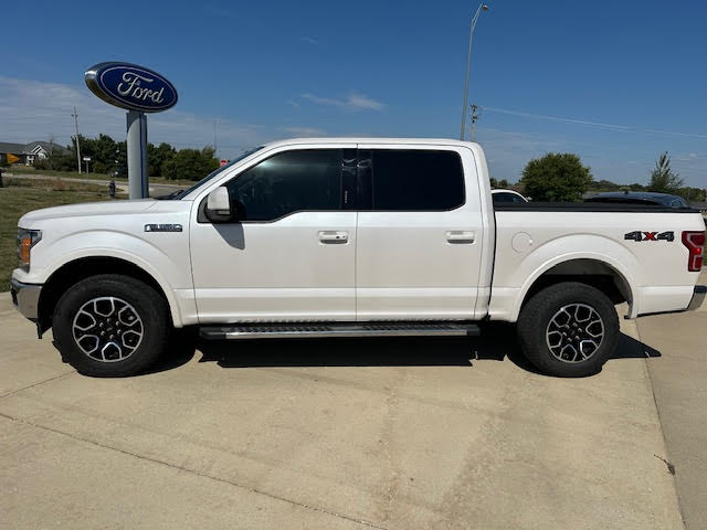 Used 2019 Ford F-150 Lariat with VIN 1FTEW1E46KKD45515 for sale in Parkersburg, IA