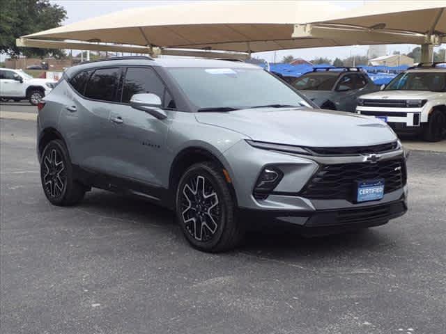 Certified 2023 Chevrolet Blazer RS with VIN 3GNKBERS1PS225588 for sale in Decatur, TX