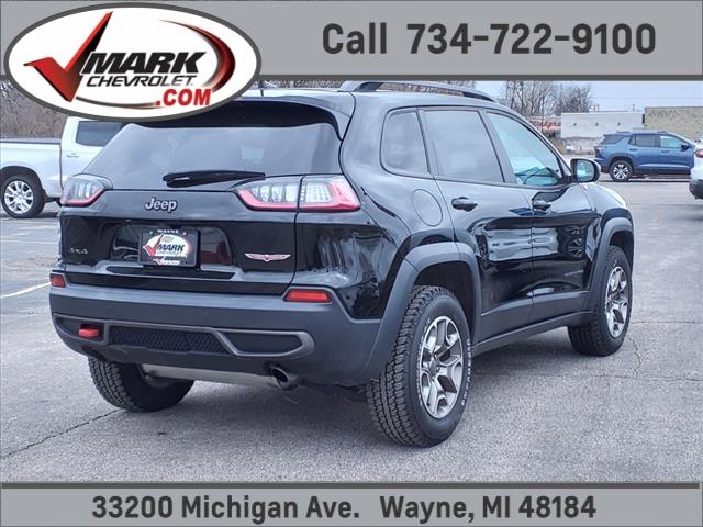 Used 2020 Jeep Cherokee Trailhawk with VIN 1C4PJMBX3LD622862 for sale in Wayne, MI