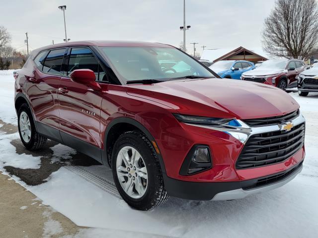 Used 2021 Chevrolet Blazer 2LT with VIN 3GNKBCRS7MS579521 for sale in Coldwater, MI