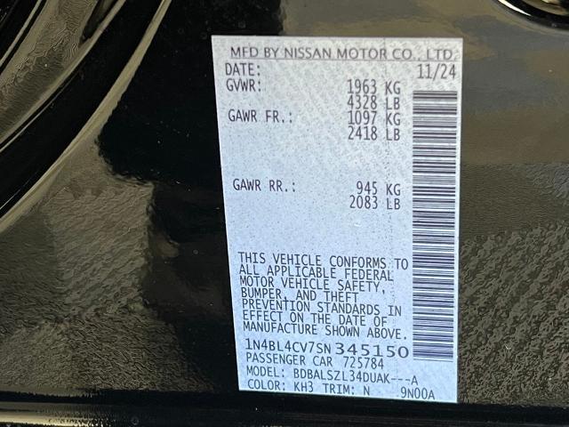 2025 Nissan Altima Vehicle Photo in Tulsa, OK 74129