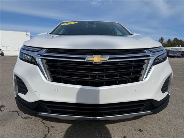 Used 2022 Chevrolet Equinox LT with VIN 3GNAXUEV8NS118834 for sale in Alpena, MI