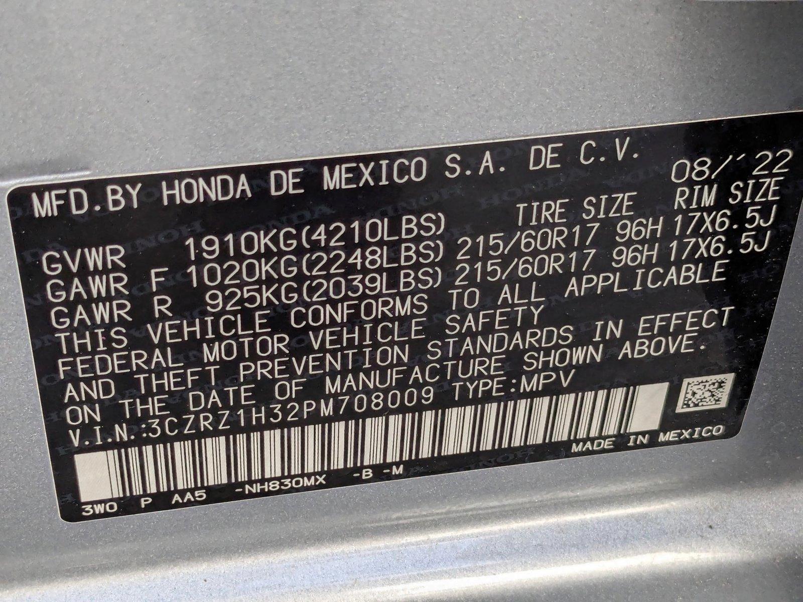 2023 Honda HR-V Vehicle Photo in Sanford, FL 32771