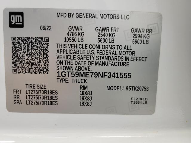 2022 GMC Sierra 2500 HD Vehicle Photo in GREEN BAY, WI 54303-3330