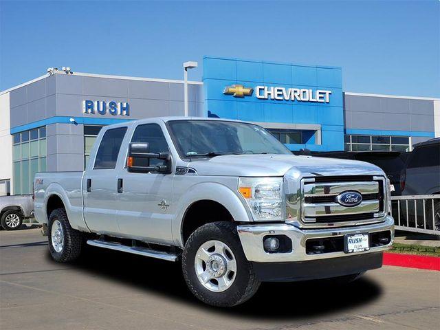 Ingot Silver Metallic 2016 Ford F-250 Super Duty Lariat Crew Cab 4WD Pickup Truck Four-Wheel Drive Automatic