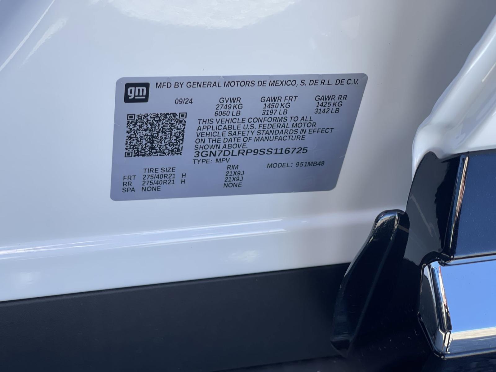 2025 Chevrolet Equinox EV Vehicle Photo in BENTONVILLE, AR 72712-4322