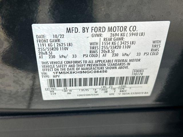 2022 Ford Explorer Vehicle Photo in RIVERSIDE, CA 92504-4106