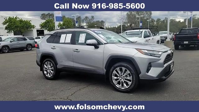 Used 2022 Toyota RAV4 XLE Premium with VIN 2T3A1RFV3NC271048 for sale in Folsom, CA