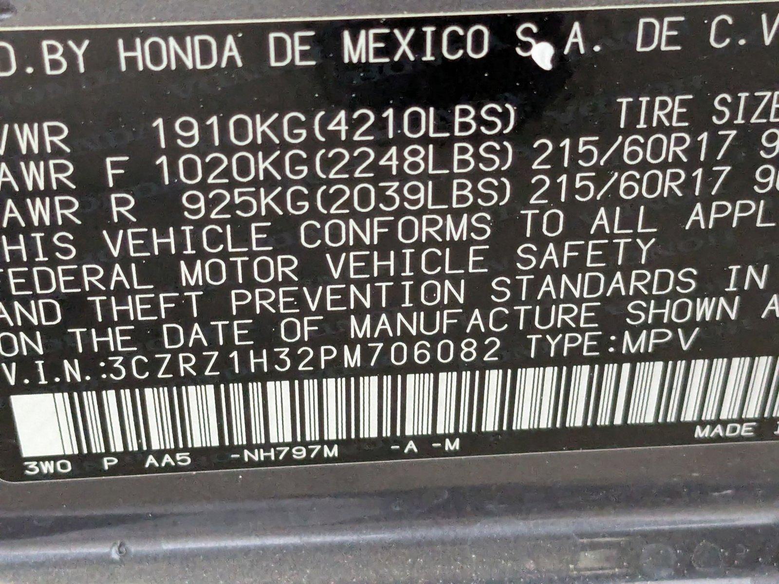 2023 Honda HR-V Vehicle Photo in Miami, FL 33015