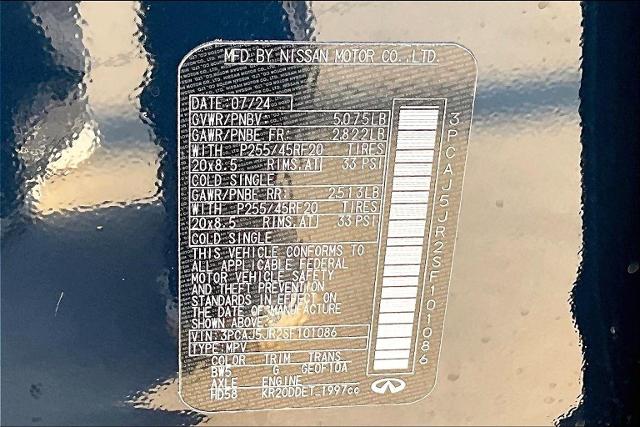 2025 INFINITI QX55 Vehicle Photo in Grapevine, TX 76051