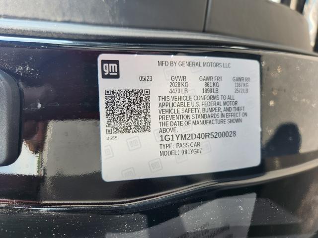 2024 Chevrolet Corvette E-Ray Vehicle Photo in MADISON, WI 53713-3220