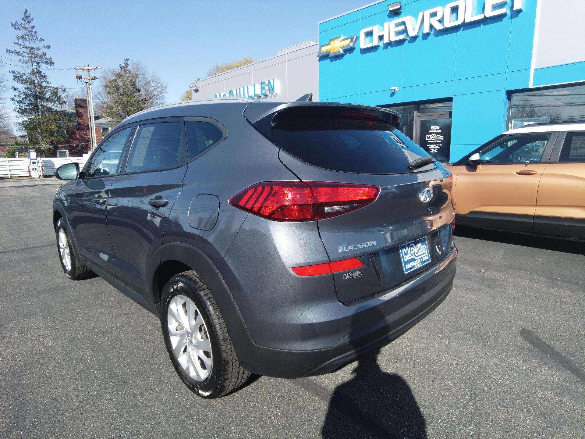 Used 2021 Hyundai Tucson Value with VIN KM8J3CA49MU363180 for sale in Girard, PA