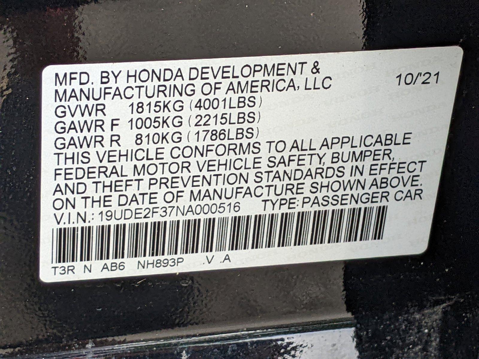 2022 Acura ILX Vehicle Photo in PEMBROKE PINES, FL 33024-6534