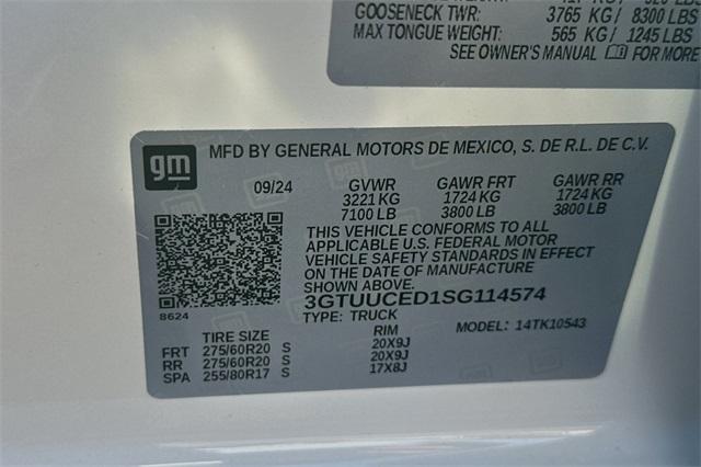 2025 GMC Sierra 1500 Vehicle Photo in ELK GROVE, CA 95757-8703