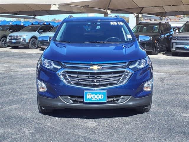 Used 2019 Chevrolet Equinox Premier with VIN 3GNAXNEV2KL188728 for sale in Decatur, TX