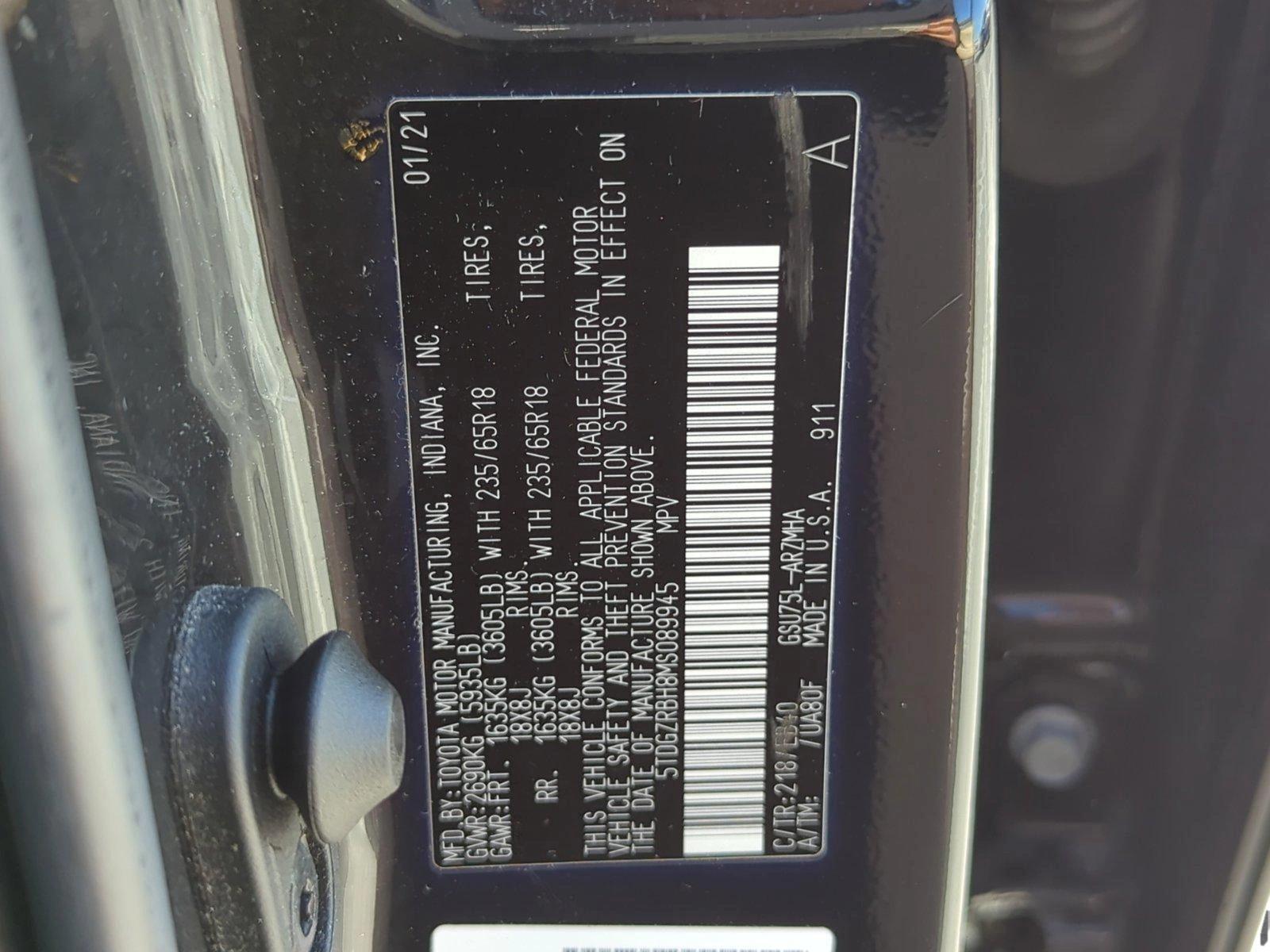 2021 Toyota Highlander Vehicle Photo in Ft. Myers, FL 33907