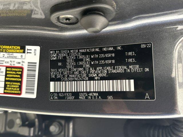 2022 Toyota Highlander Vehicle Photo in Charlotte, NC 28273