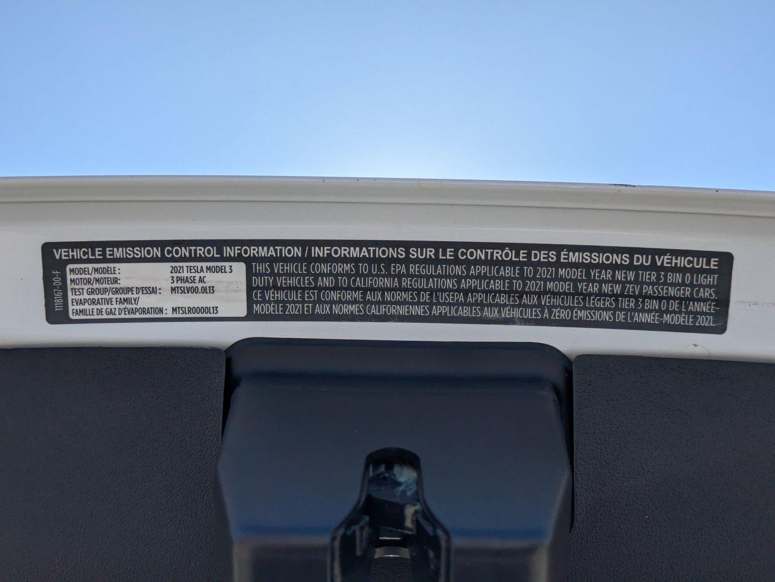 2021 Tesla Model 3 Vehicle Photo in Tustin, CA 92782