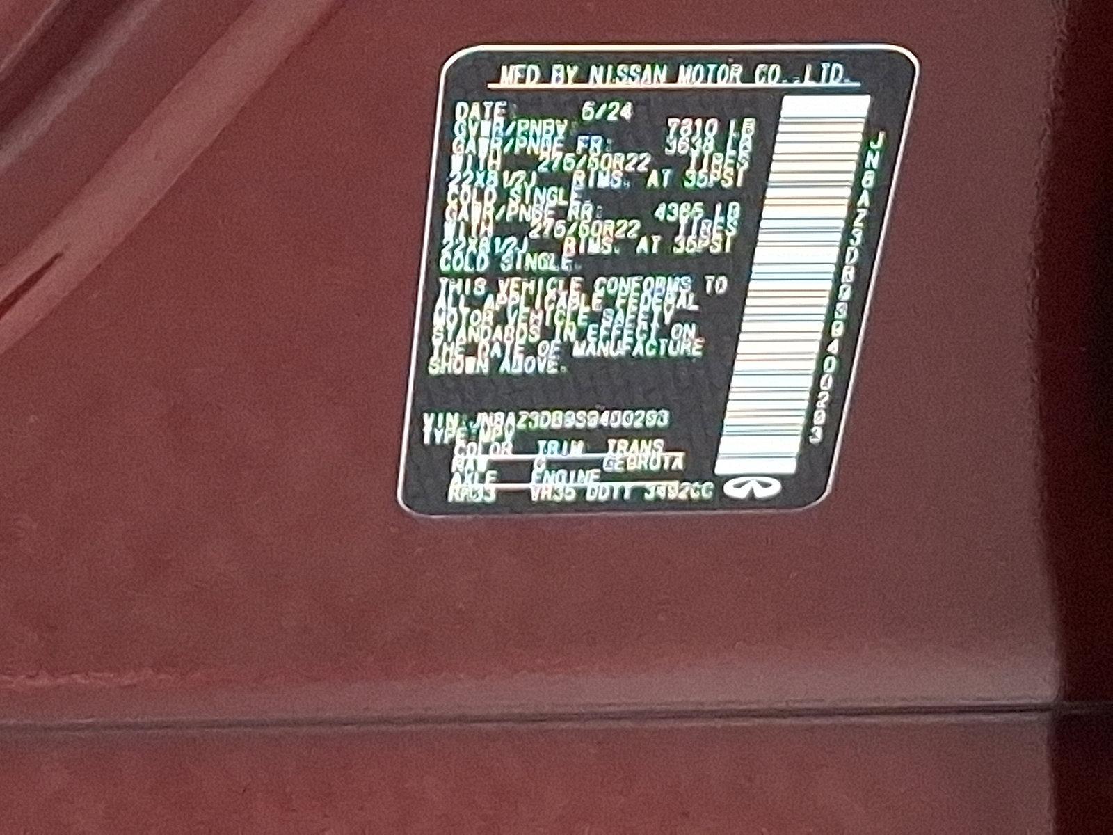 2025 INFINITI QX80 Vehicle Photo in Harrisburg, PA 17111-1033