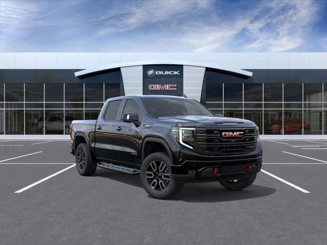 Onyx Black 2026 GMC Sierra 1500 AT4 Crew Cab 4WD Pickup Truck Four-Wheel Drive Automatic