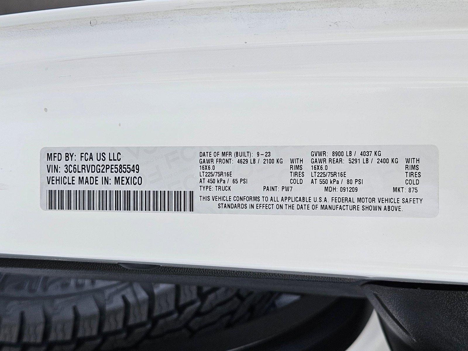 2023 Ram ProMaster Cargo Van Vehicle Photo in Henderson, NV 89014