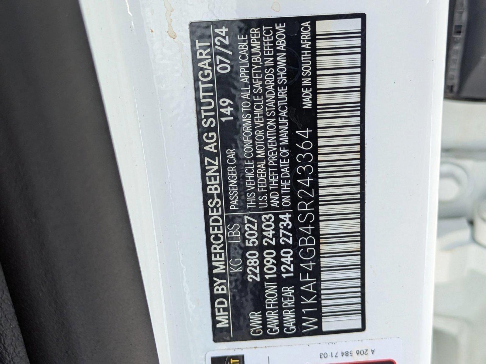2025 Mercedes-Benz C-Class Vehicle Photo in Sarasota, FL 34231