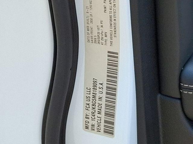 2021 Jeep Grand Cherokee L Vehicle Photo in DANBURY, CT 06810-5034