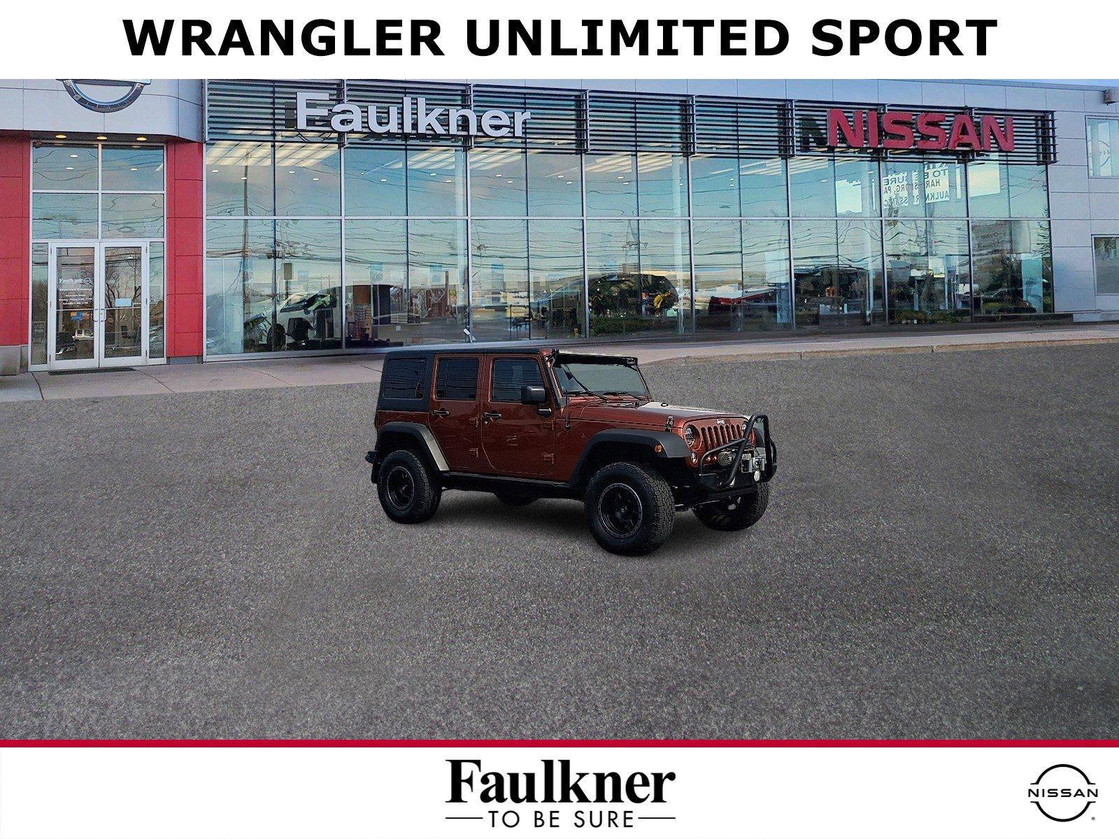 Used 2014 Jeep Wrangler Unlimited Sport with VIN 1C4BJWDG3EL232193 for sale in Harrisburg, PA