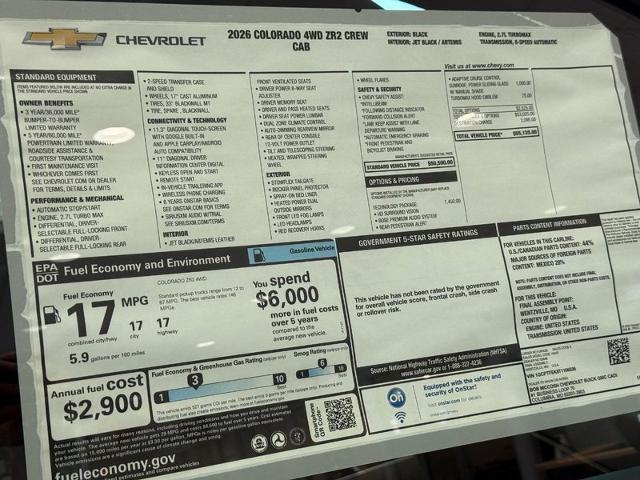 2026 Chevrolet Colorado Vehicle Photo in COLUMBIA, MO 65203-3903