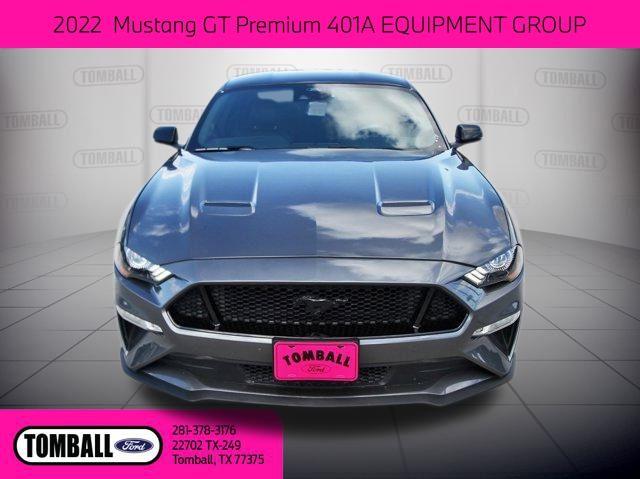 Used 2022 Ford Mustang GT Premium with VIN 1FA6P8CF5N5110403 for sale in Tomball, TX