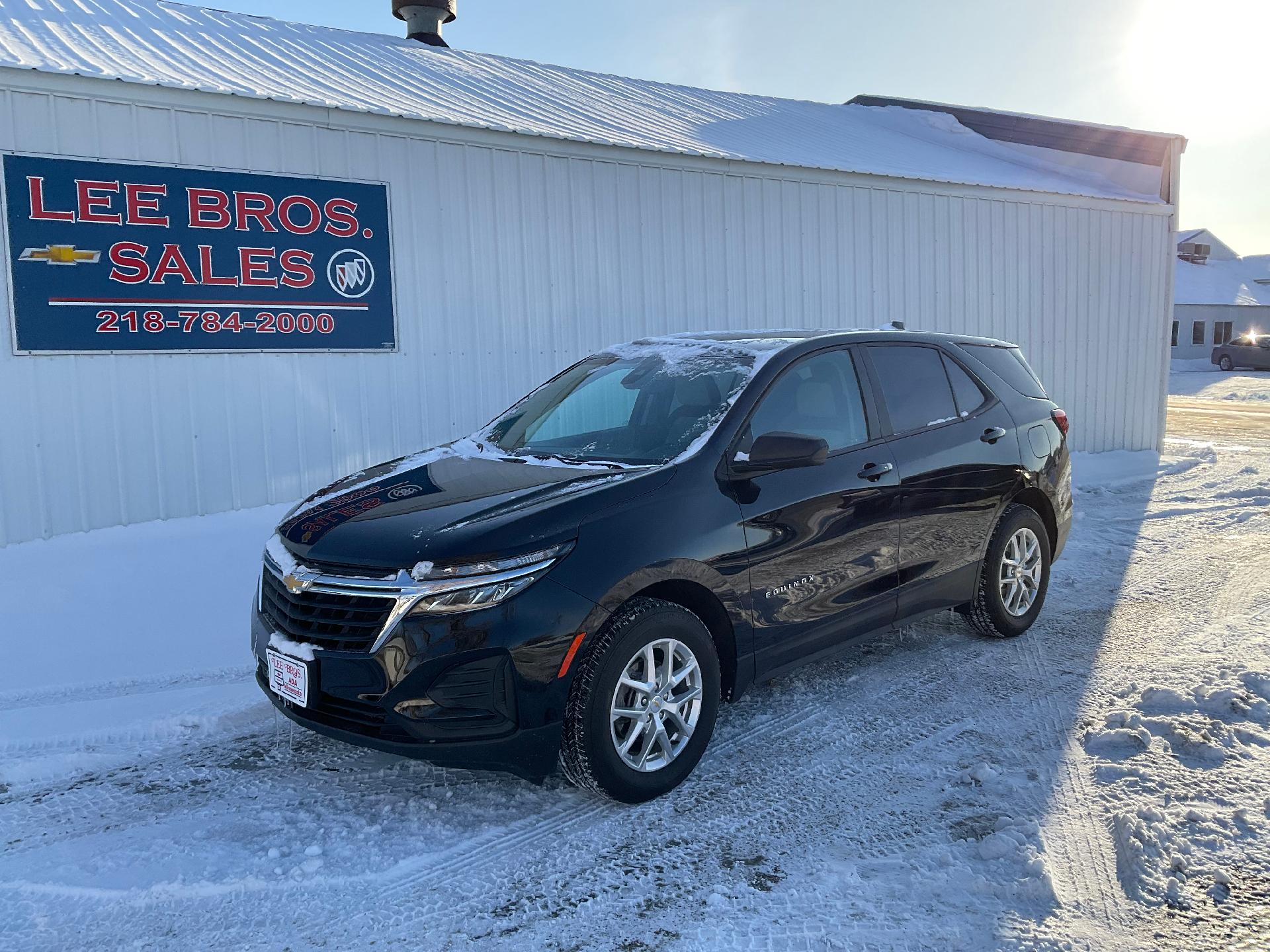 Used 2022 Chevrolet Equinox LS with VIN 2GNAXSEV4N6155219 for sale in Ada, Minnesota