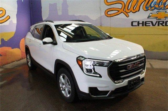 Used 2022 GMC Terrain SLE with VIN 3GKALTEV7NL102153 for sale in Saint Johns, MI