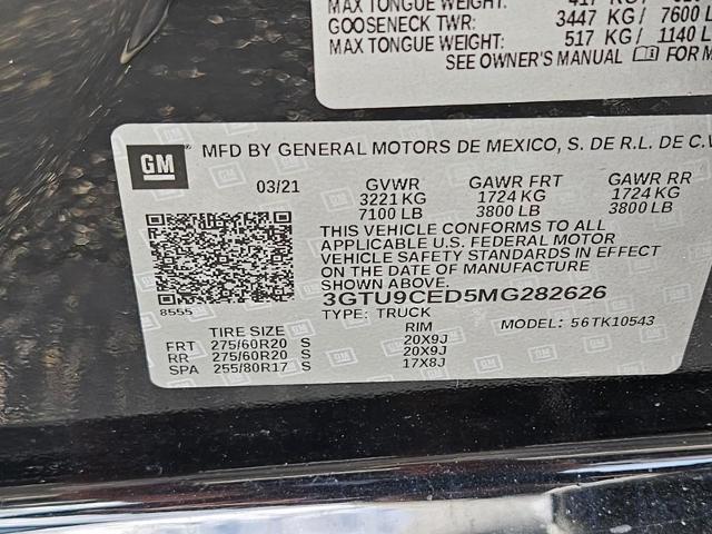 2021 GMC Sierra 1500 Vehicle Photo in MIDDLETON, WI 53562-1492