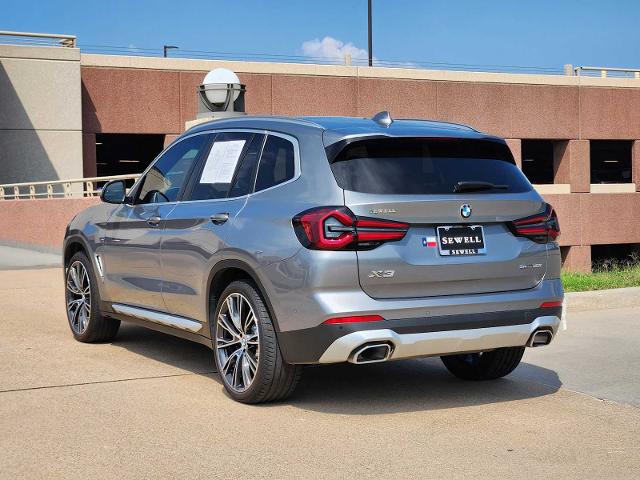 2024 BMW X3 sDrive30i Vehicle Photo in PLANO, TX 75024