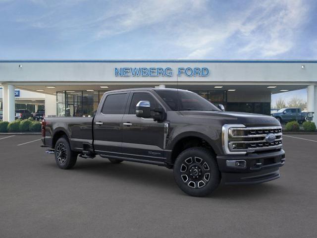 New 2024 Black Ford Platinum 4WD Crew Cab 8' Box Super Duty F-250 