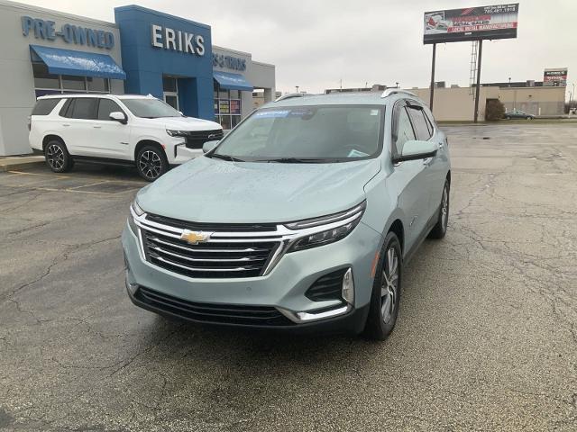 Certified 2022 Chevrolet Equinox Premier with VIN 2GNAXNEV0N6110392 for sale in Kokomo, IN