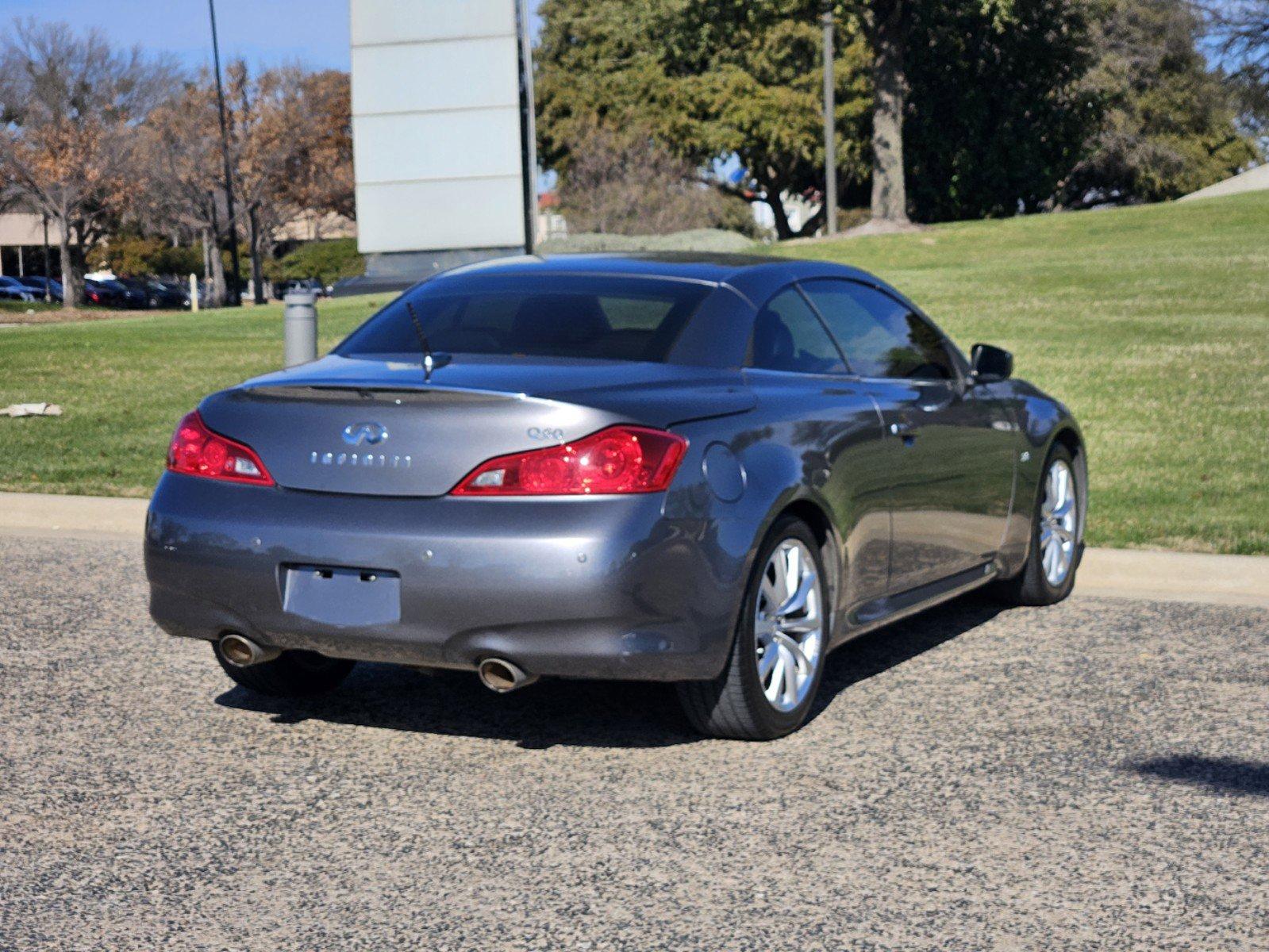 2014 INFINITI Q60 Convertible Vehicle Photo in FORT WORTH, TX 76132