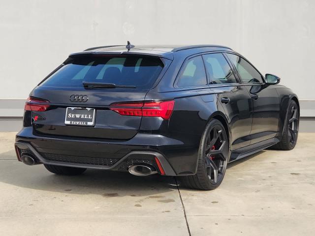 2025 Audi RS 6 Avant Vehicle Photo in SUGAR LAND, TX 77478