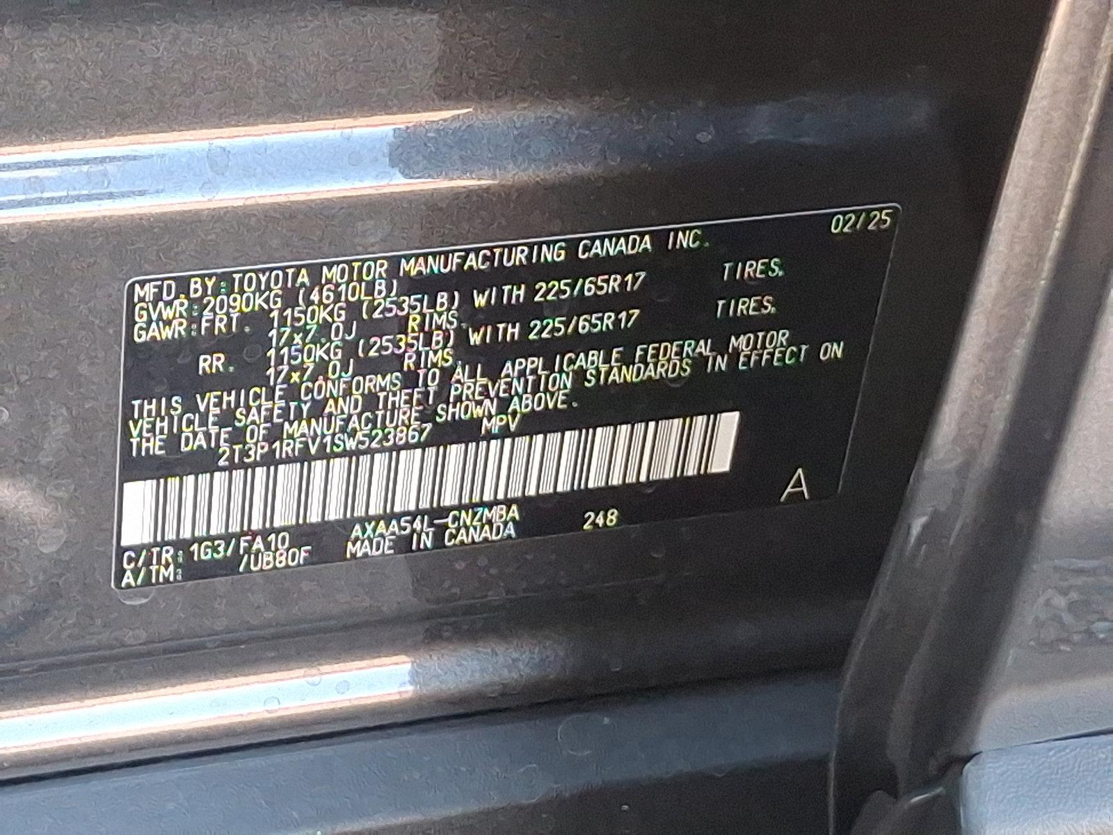 2025 Toyota RAV4 Vehicle Photo in Trevose, PA 19053