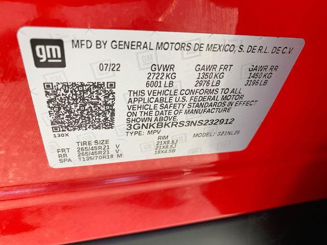 2022 Chevrolet Blazer Vehicle Photo in MOON TOWNSHIP, PA 15108-2571