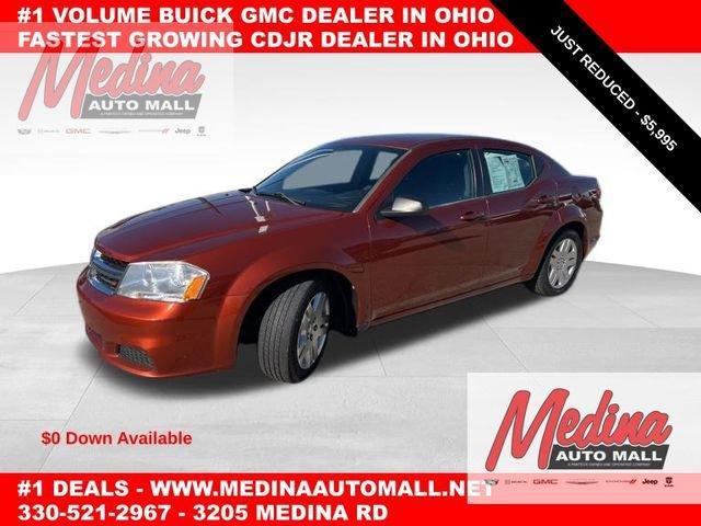 2012 Dodge Avenger Vehicle Photo in MEDINA, OH 44256-9631