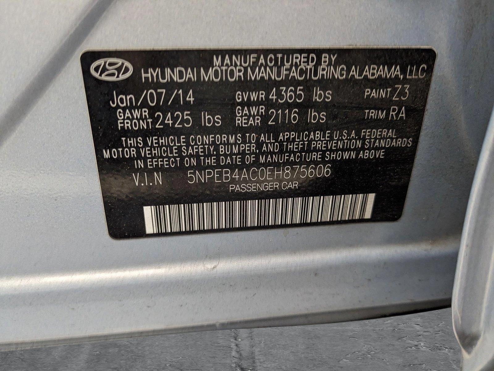 2014 Hyundai Sonata Vehicle Photo in ORLANDO, FL 32808-7998