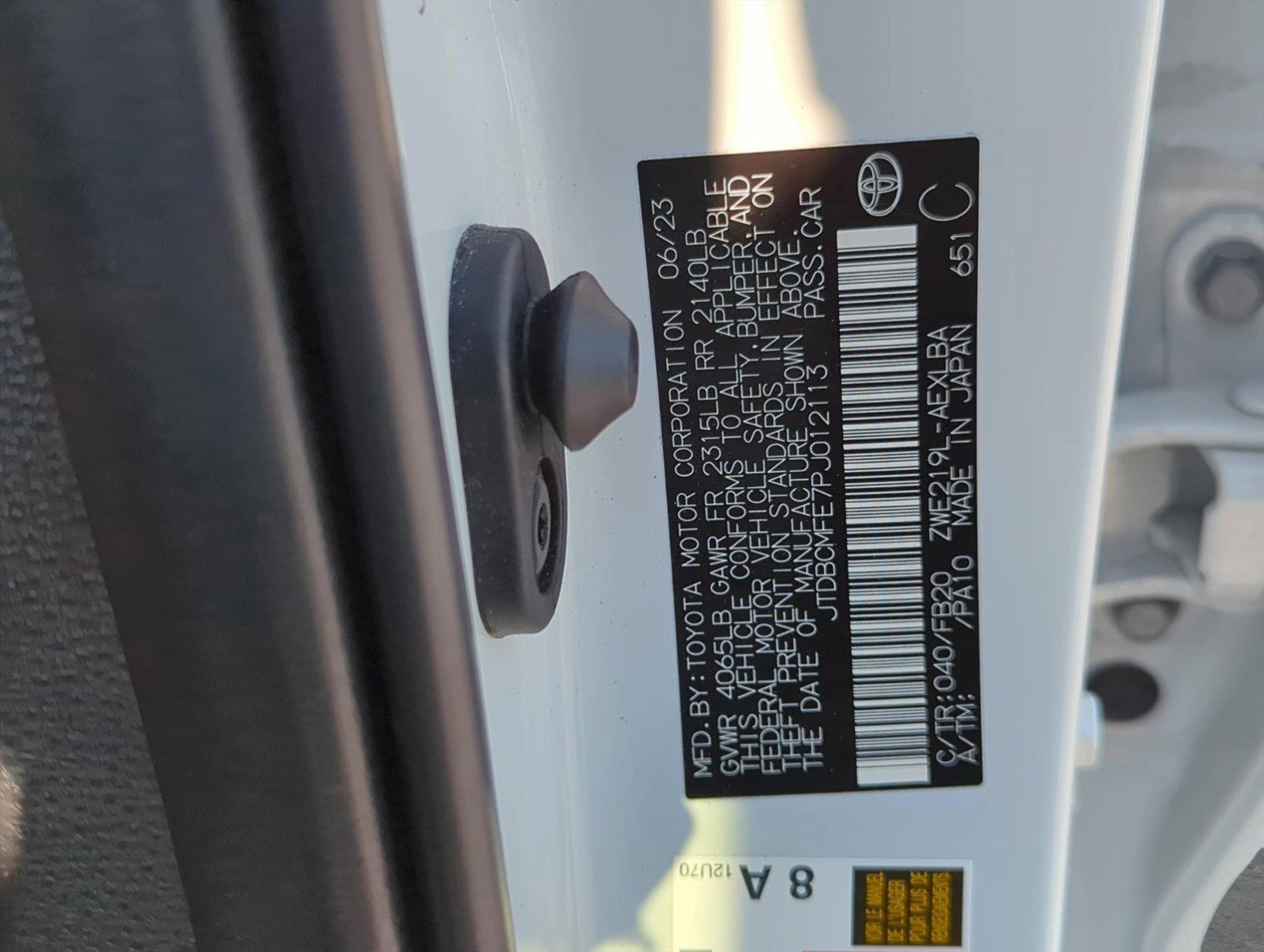 2023 Toyota Corolla Vehicle Photo in Ft. Myers, FL 33907