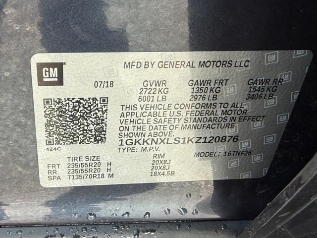 2019 GMC Acadia Vehicle Photo in MADISON, WI 53713-3220