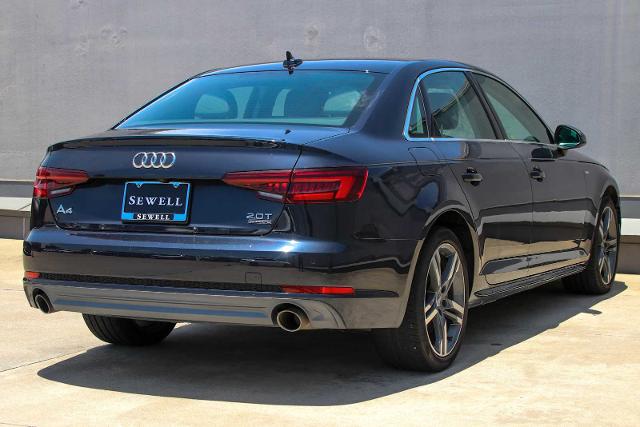 2018 Audi A4 Vehicle Photo in SUGAR LAND, TX 77478